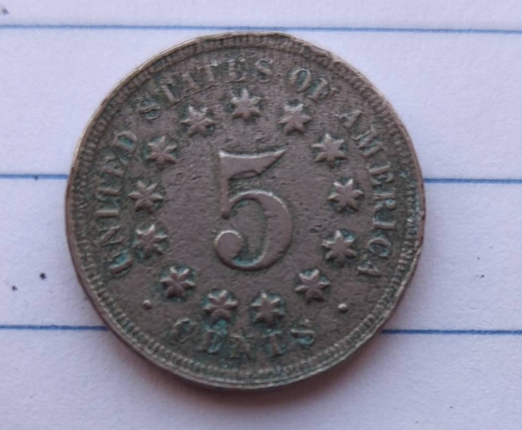 1867-Nickel-Grandpa's-Coin-Collection